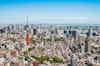 Wide shot of Tokyo Tower